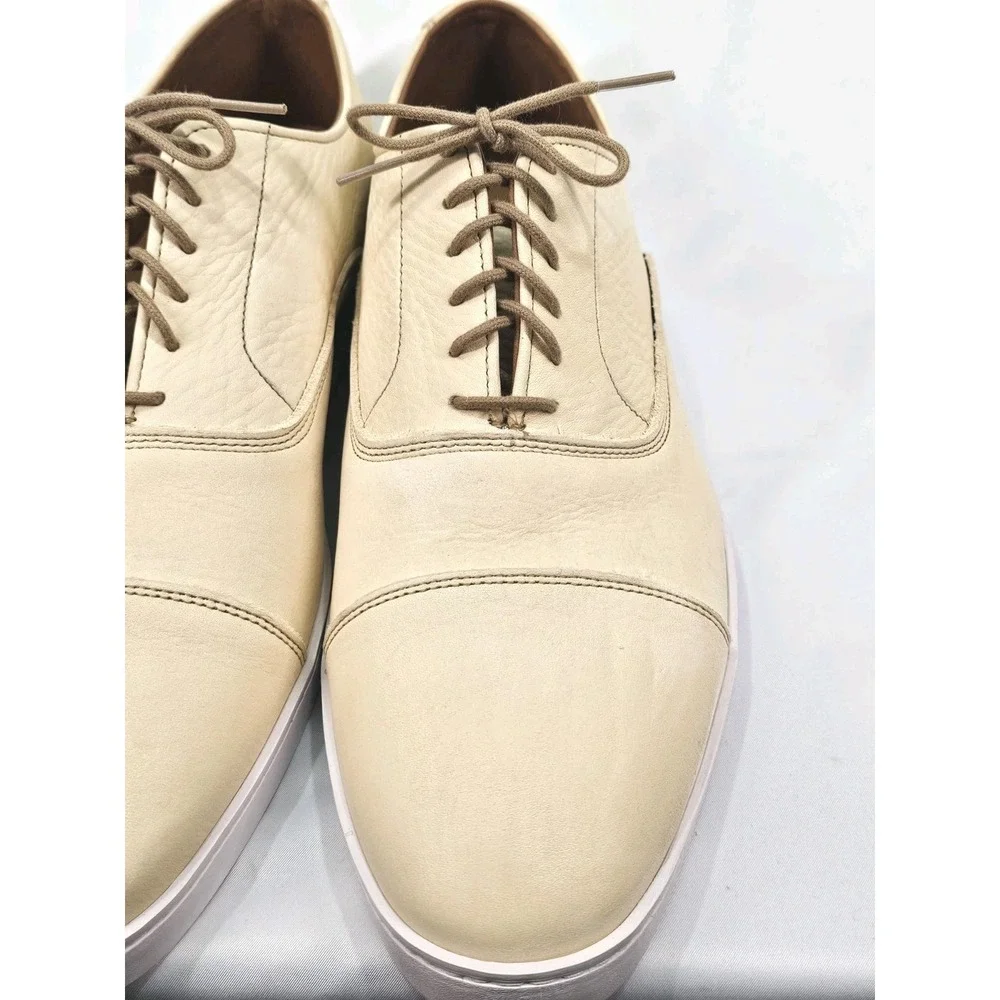 Allen Edmonds Park Avenue Cap-toe Oxford Dress Sneaker Size 12D Leather